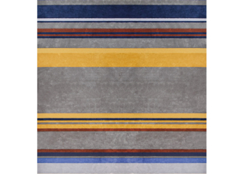 Blue yellow orange wool carpets custom size XP